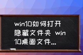 揭秘隐藏文件夹和文件的神秘面纱（探索系统中隐匿的宝藏）