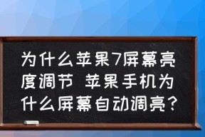 iPhone手机亮度调节技巧大揭秘（轻松掌握iPhone手机亮度调节技巧）