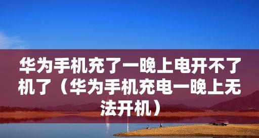 手机无法开机的处理方法（解决手机无法开机问题的关键步骤与技巧）  第2张