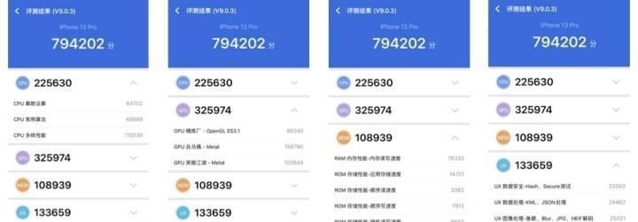苹果13安兔兔跑分测试（探索苹果13安兔兔跑分，揭秘其性能实力）  第3张