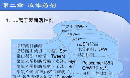 什么是表面活性剂的HLB值（2个数值带你了解表面活性剂）  第2张