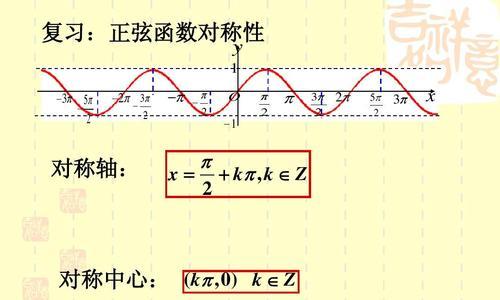 高中函数对称性公式大总结（探索数学函数的对称性及应用）  第1张