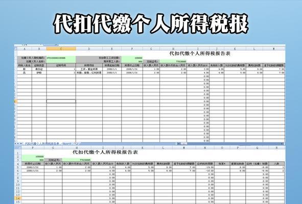 如何查询个人所得税工资明细（掌握个税查询方法）  第1张